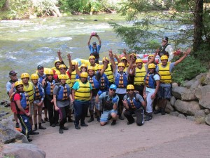 Large groups At North Umpqua Outfitters
