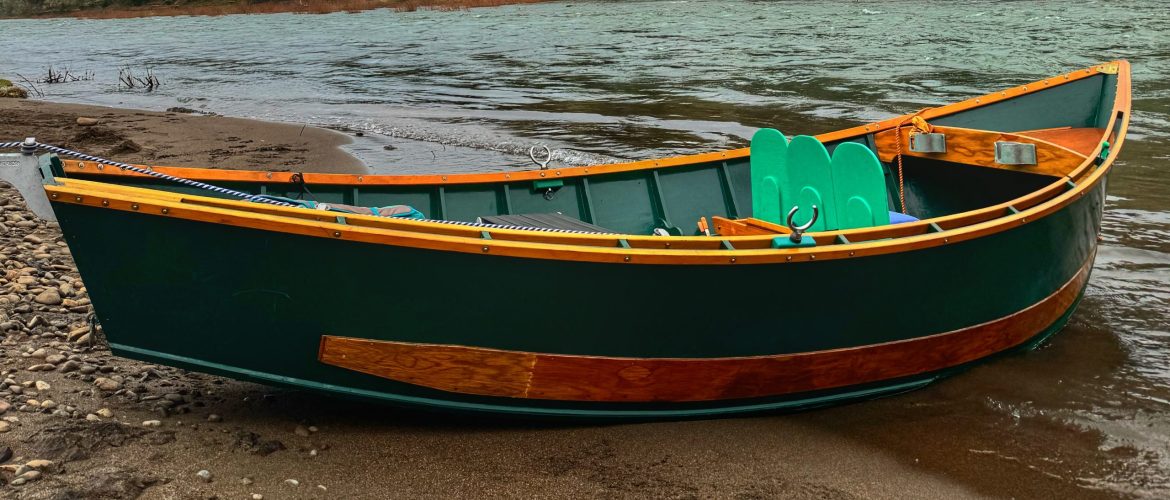 drift boat on the North Umpqua River