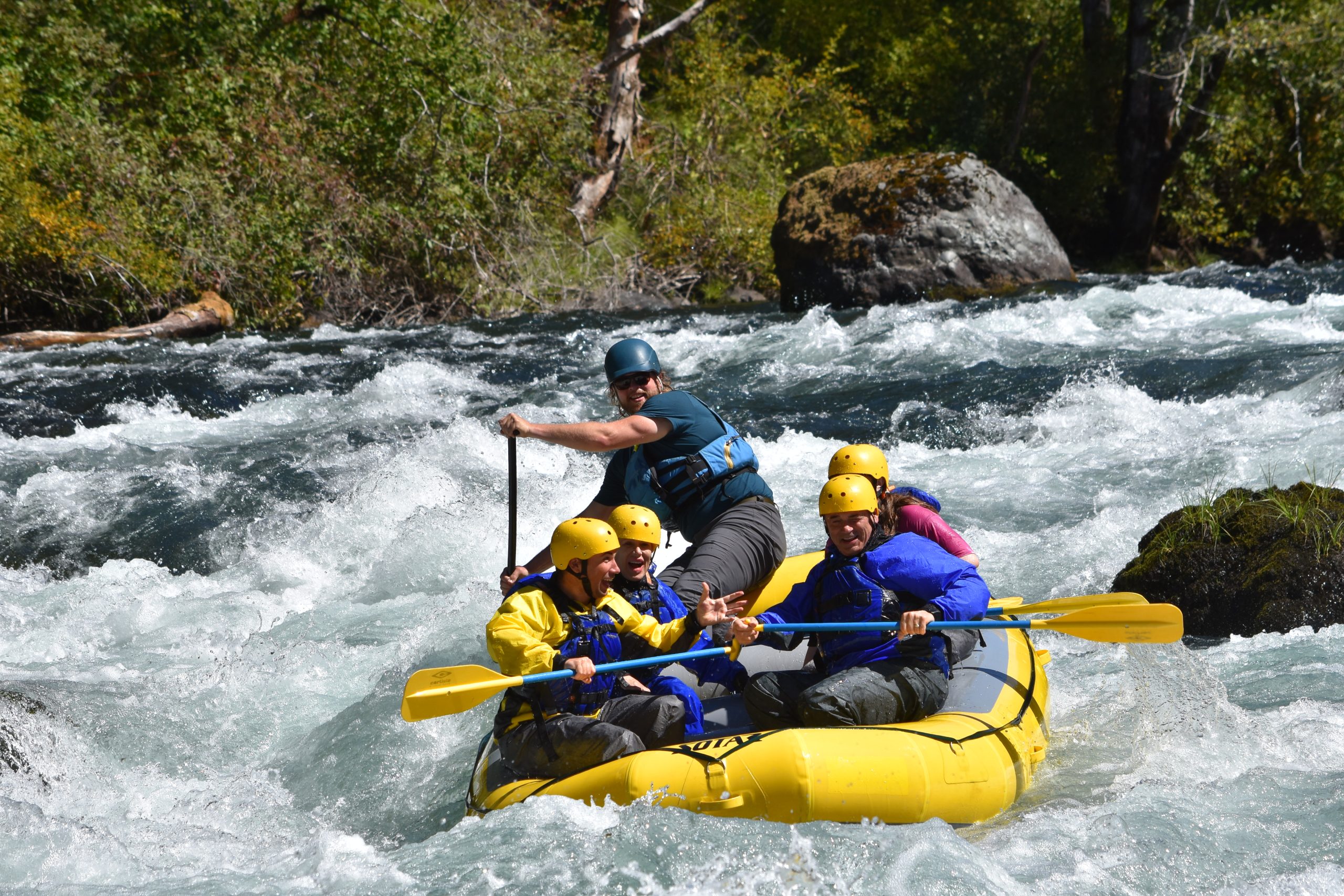 Our local guides raft year around and know every inch of the North Umpqua!